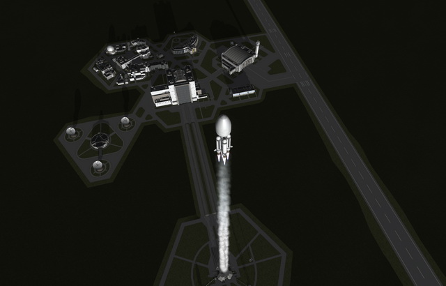 Keptune lander stack launch