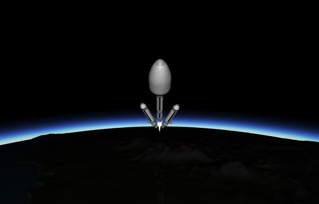 Keptune lander stack second stage