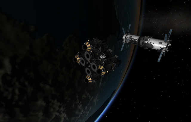 Keptune lander closing on core