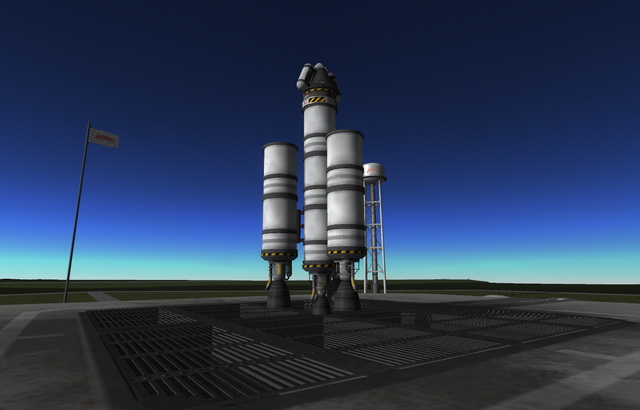 Philmon on the pad for the Kerbetheus VII mission