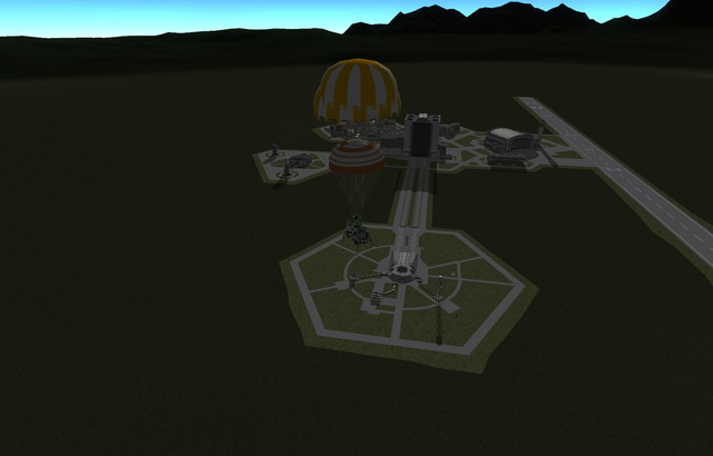 Philmon brings his lander all the way back to KSC