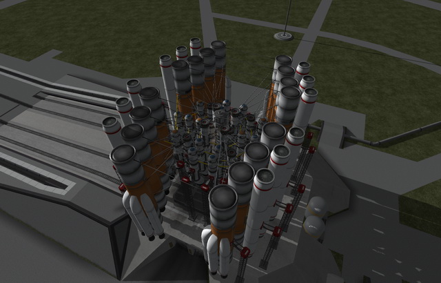 Kassie Launcher stack on the pad