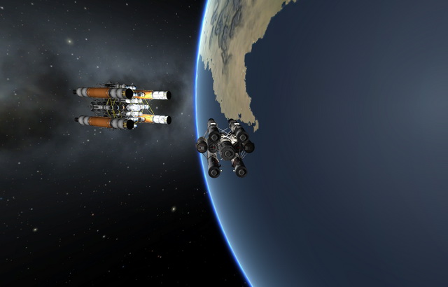 Kassie III-A and III-B approaching for dock