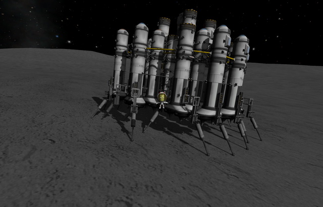 Kassie IV lander on the Mun