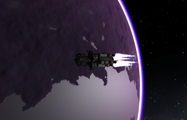 Braking into EVE orbit